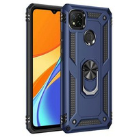 Pancéřové pouzdro pro Xiaomi Redmi 9C, Nox Case Ring, námořnicky modré