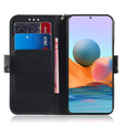 Klopové pouzdro pro Xiaomi Redmi Note 10 Pro, Wallet, modré