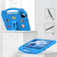 Dětské pouzdro pro Xiaomi Pad 7 / 7 Pro, Cute Patterns, se stojánkem, modré
