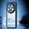 Pouzdro DuxDucis pro Xiaomi 14 Ultra, Aimo case, transparentní / černé