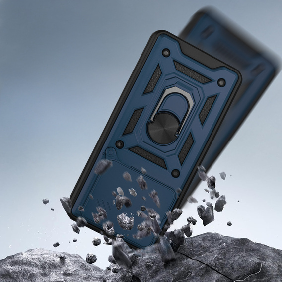 Pouzdro pro Motorola Edge 60 / 60 Fusion, CamShield Slide, modré