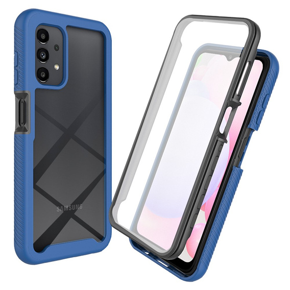 Pouzdro pro Samsung Galaxy A13 4G, Shockproof, s fólií, modré