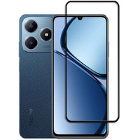 3D tvrzené sklo pro Realme C61, černý rámeček