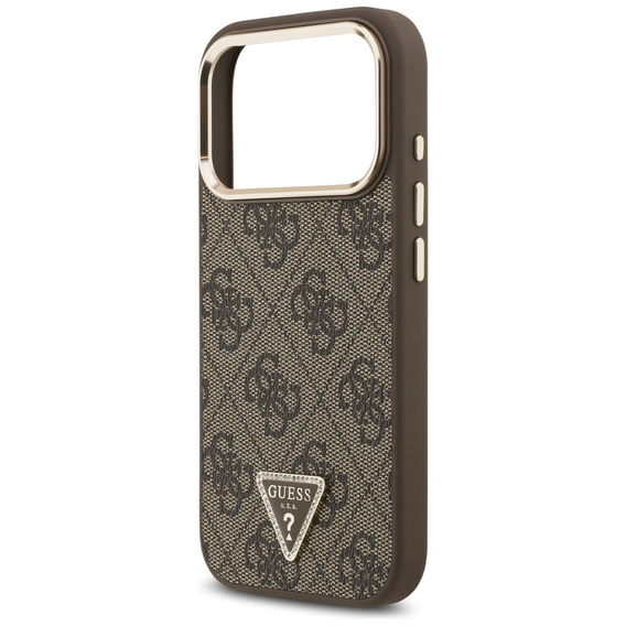 Pouzdro Guess 4G Triangle Logo MagSafe pro iPhone 17 Pro