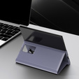 Flipové pouzdro pro Samsung Z Fold5 5G, Smart View Wallet, levandulové