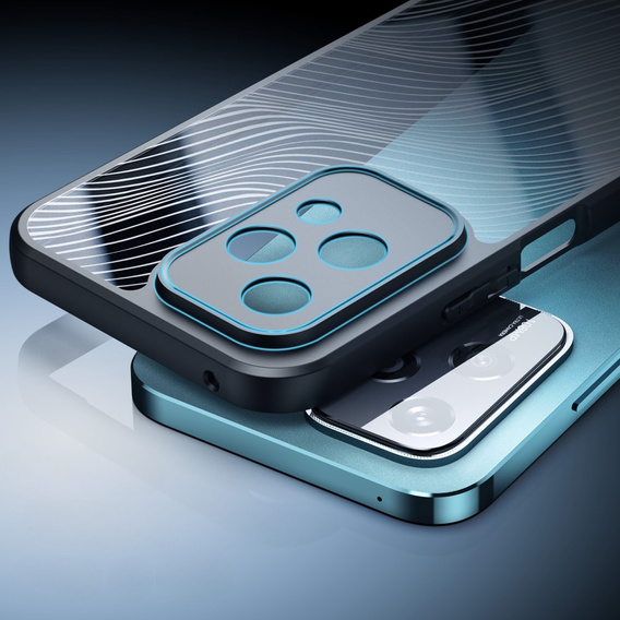 Pouzdro DuxDucis pro Honor 200 Lite, Aimo case, transparentní / černé