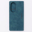 Pouzdro pro Oppo Reno 10 / 10 Pro, ERBORD Vintage peněženka s klopou, modré