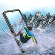 Vodotěsné pouzdro IP68 pro Samsung Galaxy S20 FE, černé
