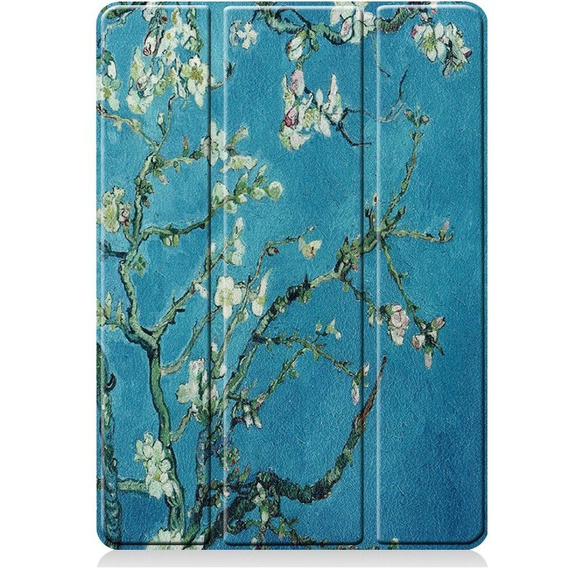 Pouzdro pro iPad 7/8/9 10.2 2019/2020/2021, Smartcase Pen Slot, cherry blossom