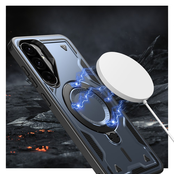 Pouzdro pro Samsung Galaxy A26, Military MagSafe, modré