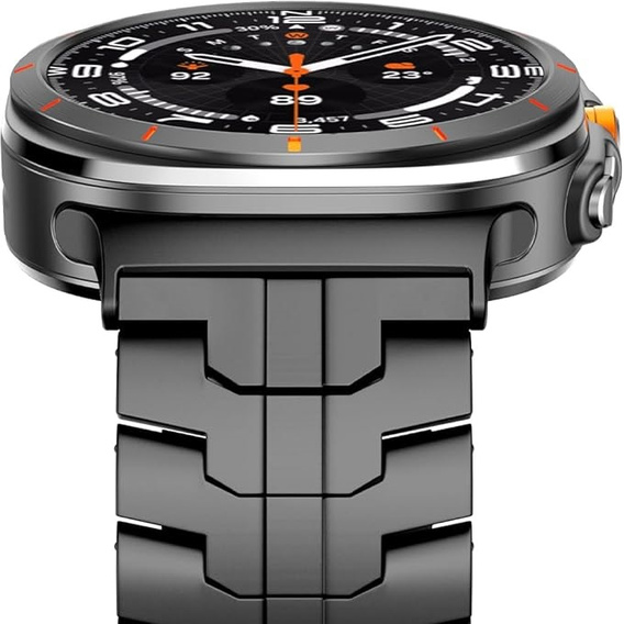 Náramek pro Samsung Galaxy Watch 4/5/6 40/42/43/44/45/46/47mm, černý