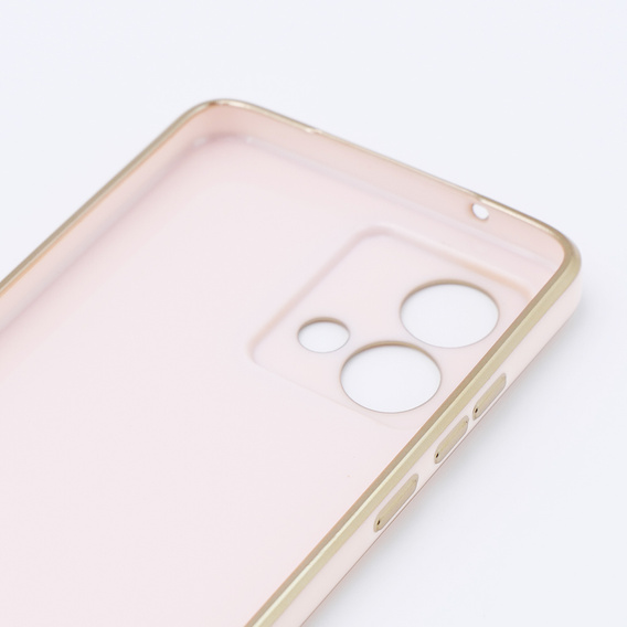 Pouzdro pro Motorola Moto G84 5G, Glamour CamShield, růžové rose gold