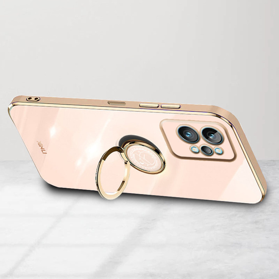 Pouzdro pro Realme GT2 Pro, Electro Ring, růžové