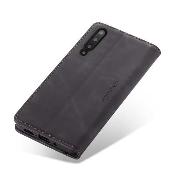 Pouzdro CASEME pro Samsung Galaxy A50, Leather Wallet Case, černé