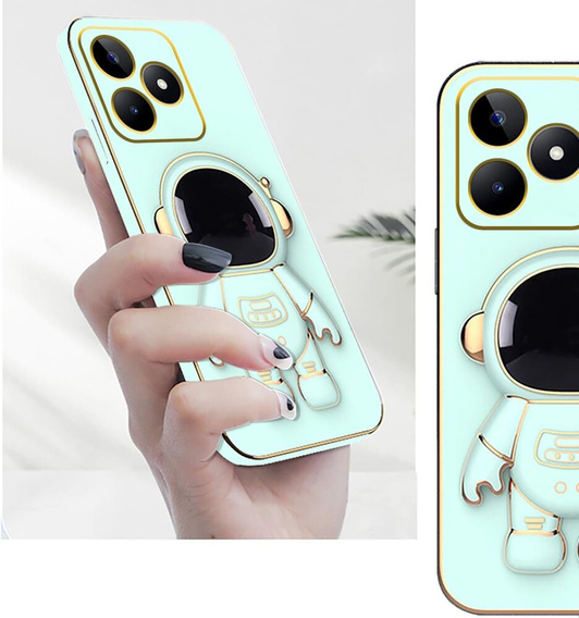 Pouzdro pro Realme Note 50, Astronaut, zelené