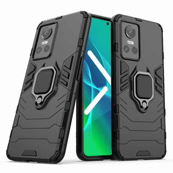 Pouzdro pro Realme GT Neo 3, Kickstand Ring, černé