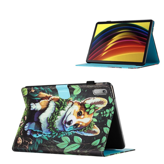Pouzdro pro Lenovo Tab P11 Gen 2, corgi dog
