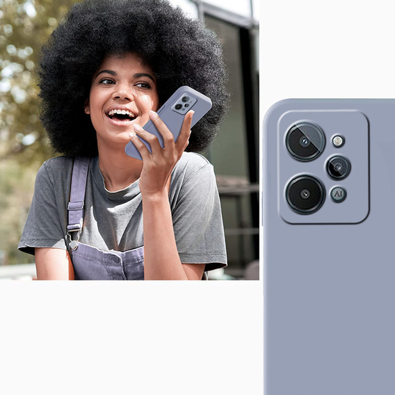 Pouzdro pro Realme C31, Silicone Lite, levandulové