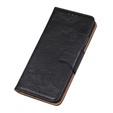 Flipové pouzdro Split Leather Wallet pro OnePlus Nord 2 5G, Split Leather Wallet, černé