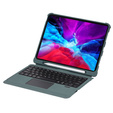 Pouzdro + klávesnice iPad Air 10.9 4 2020 / 5 2022, TouchPad Pen Slot, zelené