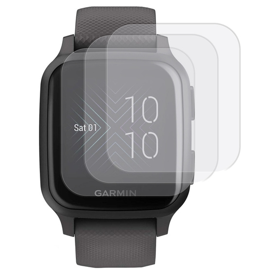 3x ERBORD Hydrogelová fólie pro Garmin Venu SQ