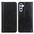 Flipové pouzdro pro Samsung Galaxy S25 FE, Split Leather, černé