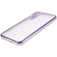 Pouzdro pro Samsung Galaxy S21, Magnetic Dual Glass, fialové