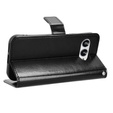 Klopové pouzdro pro T Phone 3 5G, Crazy Horse Wallet, černé