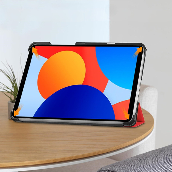 Pouzdro pro Xiaomi Redmi Pad SE 8.7, Smartcase, červené