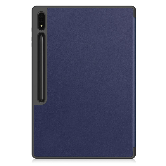 Pouzdro pro Samsung Galaxy Tab S10 Ultra, Smartcase s prostorem pro stylus, námořnicky modré