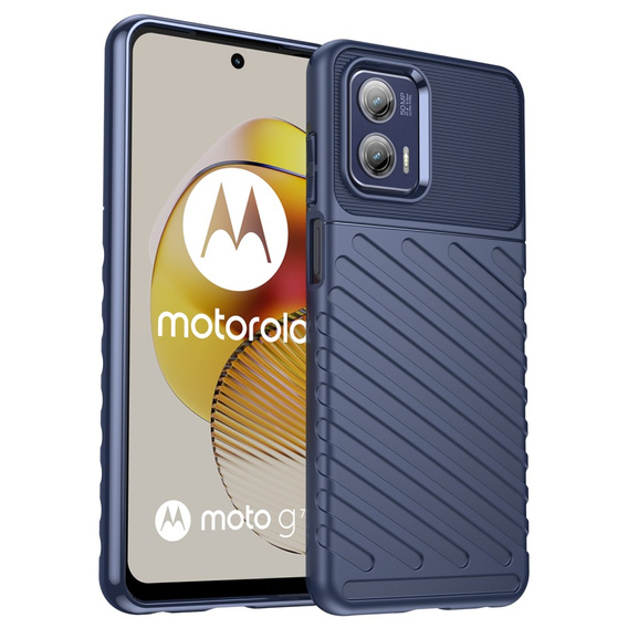 Pouzdro pro Motorola Moto G73 5G, Thunder, modré