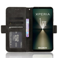 Klopové pouzdro pro Sony Xperia 1 VI, Card Slot, černé