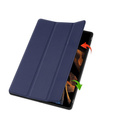 Pouzdro pro Samsung Galaxy Tab S10 Ultra, Smartcase s prostorem pro stylus, námořnicky modré