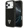 Pouzdro GUESS Rhinestone Triangle Logo pro iPhone 17 Pro