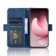 Klopové pouzdro pro Oppo Reno 13 Pro, Card Slot, námořnicky modré