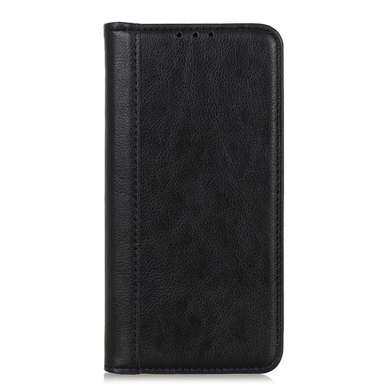 Pouzdro pro Honor 90 Lite 5G, Wallet Litchi Leather, černé
