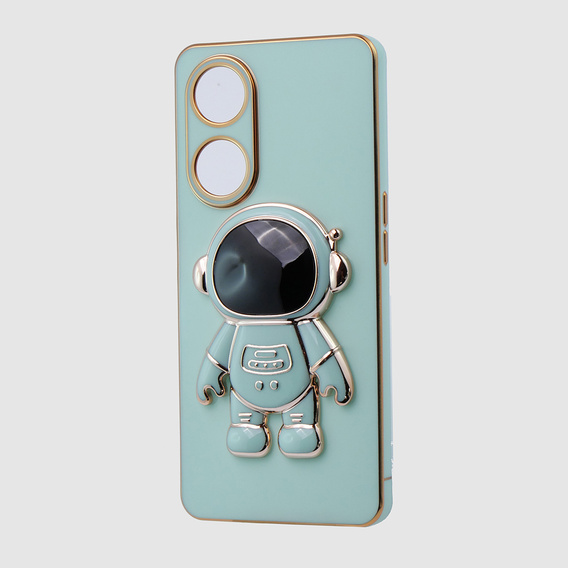 Pouzdro pro Oppo A98 5G, Astronaut, zelené