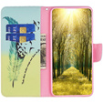 Klopové pouzdro pro Samsung Galaxy A55 5G, Wallet, Feather, modré