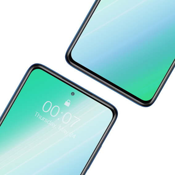 2x tvrzené sklo pro Poco X3 NFC/X3 Pro, ERBORD 3D pro celý displej
