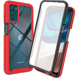 Pouzdro pro Motorola Moto G42 4G, Shockproof, s fólií, červené