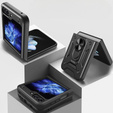 Pancéřové pouzdro pro Samsung Galaxy Z Flip5 5G, Nox Case Ring, černé