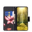 Klopové pouzdro pro Xiaomi Redmi Note 13 Pro 5G, Wallet, Lotus černé