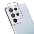 Tvrzené sklo na fotoaparát pro Samsung Galaxy S21 Ultra, průhledné