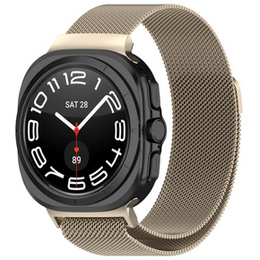 Milánský náramek pro Samsung Galaxy Watch Ultra 47mm (2025 / 2024), béžový