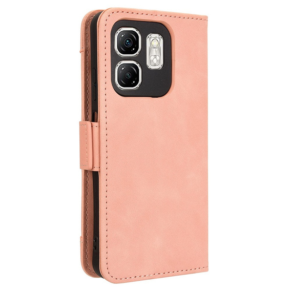 Klopové pouzdro pro Infinix Hot 50i 4G, Card Slot, růžové