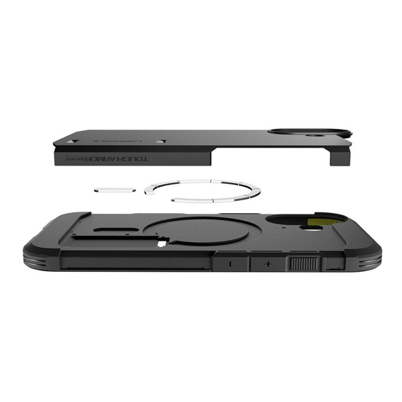 Spigen pouzdro pro iPhone 17, Tough Armor T MagSafe, černé