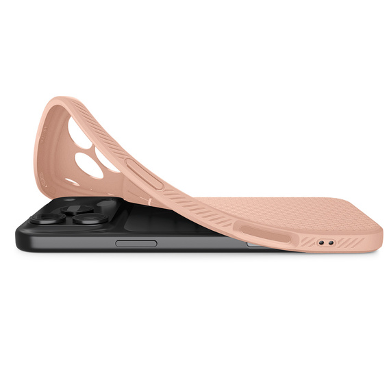 Pouzdro Spigen Liquid Air pro iPhone 17 Pro Max, růžový titan