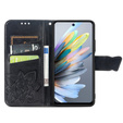 Klopové pouzdro pro Motorola Moto G15 / Motorola Moto G15 Power, Butterfly, černé