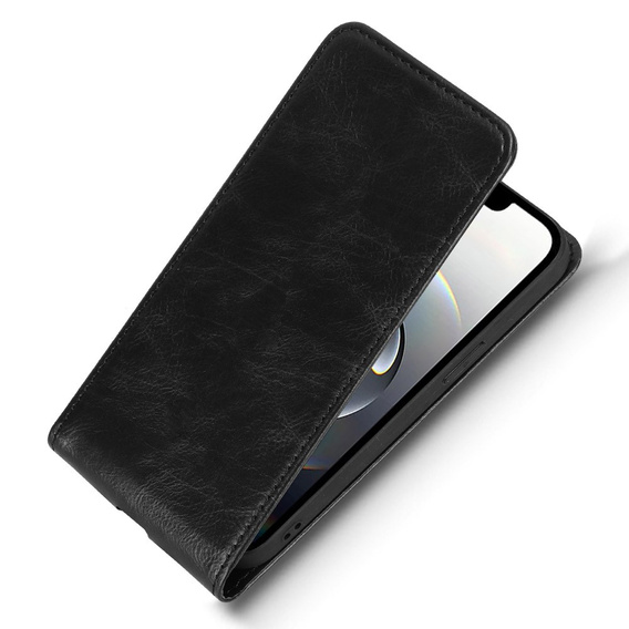 Klopové pouzdro pro iPhone 16E, Flip, černé