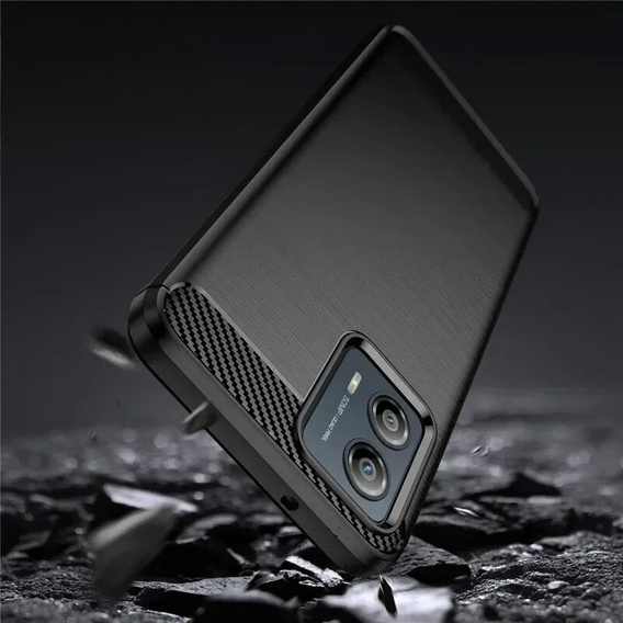 Pouzdro pro Motorola Moto E14, Carbon, černé